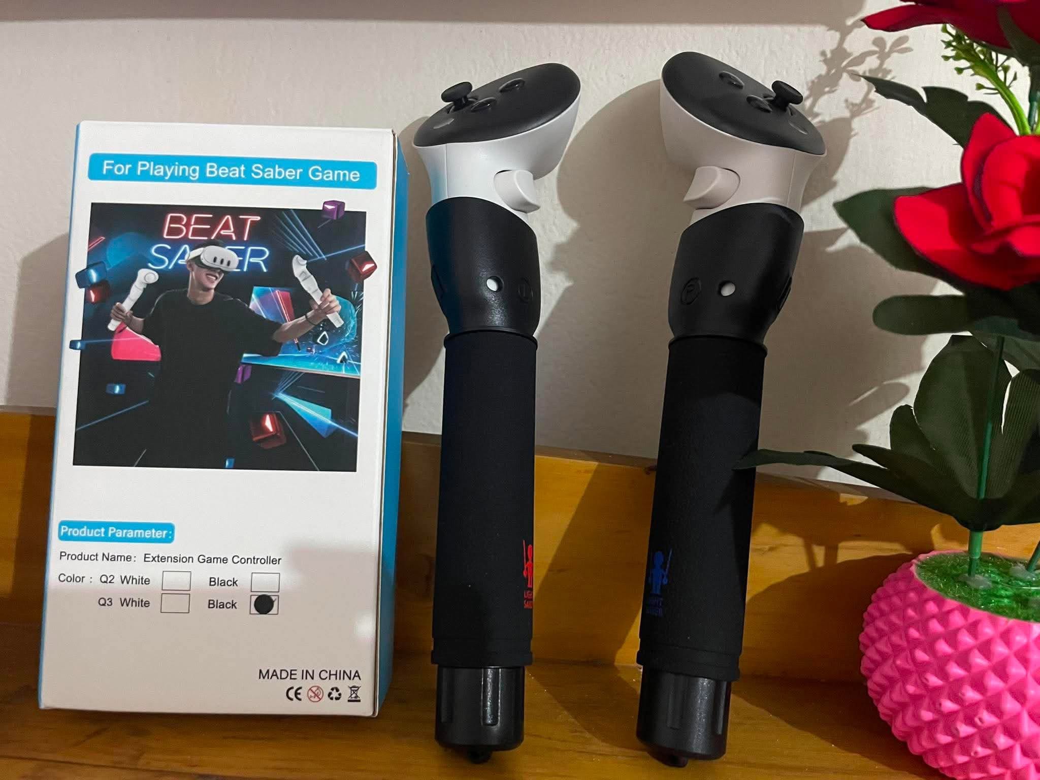 Meta Quest 3 & Quest 3s Controller Handle (2-Pack)